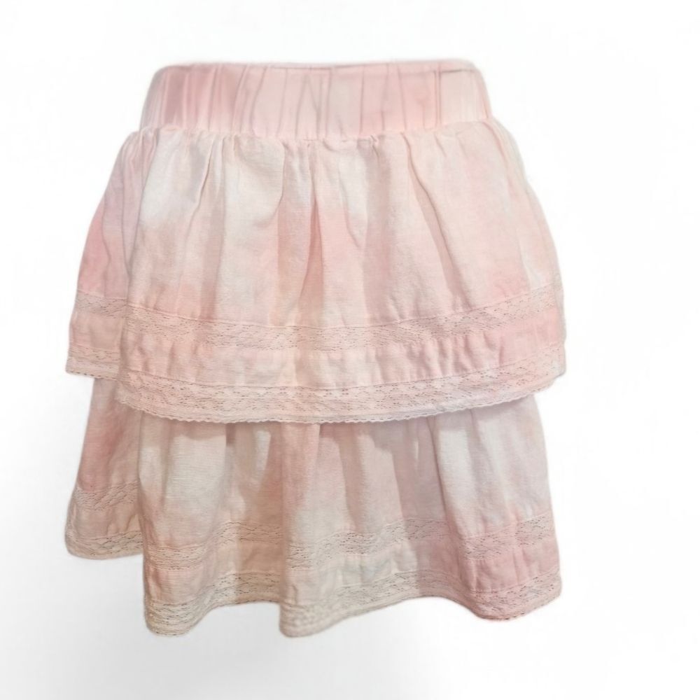 Chelsea & Violet Blush Tiered A-Line Skirt